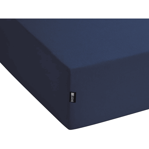 Lençol-capa HOFUF Algodão 200 x 200 cm Azul marinho