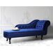 Beliani Chaise longue derecho Terciopelo NIMES Beliani Chaise longue derecho Terciopelo NIMES Azul Marino