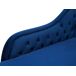 Beliani Chaise longue derecho Terciopelo NIMES Beliani Chaise longue derecho Terciopelo NIMES Azul Marino