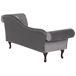 Beliani Chaise longue derecho Terciopelo LATTES Beliani Chaise longue derecho Terciopelo LATTES Azul/ Verde