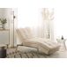 Beliani Chaise longue Terciopelo LOIRET Beliani Chaise longue Terciopelo LOIRET Beige