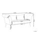 Beliani Chaise longue Terciopelo NANTILLY Beliani Chaise longue Terciopelo NANTILLY Rosa