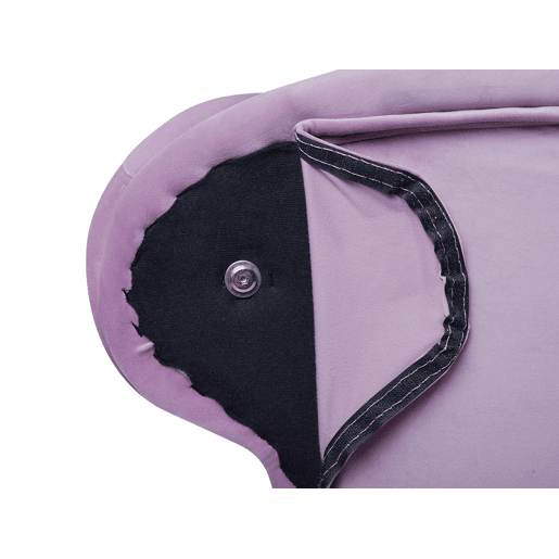 Chaise longue à direita NIMES Veludo Violeta claro