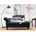 Beliani Chaise longue izquierdo Terciopelo LUIRO Beliani Chaise longue izquierdo Terciopelo LUIRO Negro