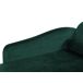 Beliani Chaise longue derecho Terciopelo LUIRO Beliani Chaise longue derecho Terciopelo LUIRO Negro
