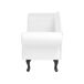 Beliani Chaise longue izquierdo Piel sintética LATTES Beliani Chaise longue izquierdo Piel sintética LATTES Blanco