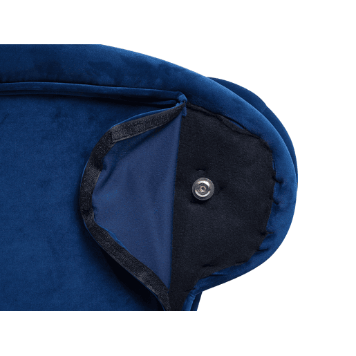 Chaise longue à esquerda NIMES Veludo Azul marinho Chaise longue à esquerda NIMES Veludo Azul marinho
