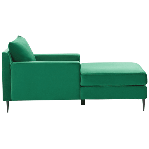 Chaise longue GUERET Veludo Verde Chaise longue GUERET Veludo Verde