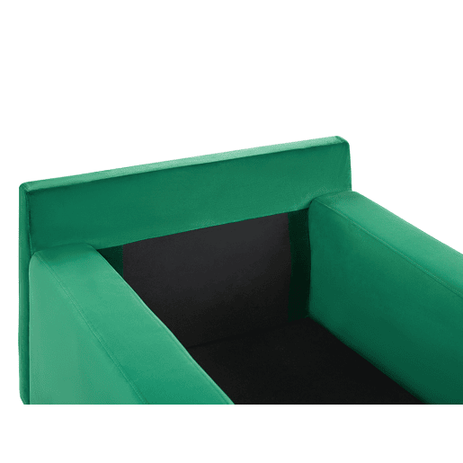 Chaise longue GUERET Veludo Verde Chaise longue GUERET Veludo Verde