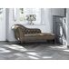 Beliani Chaise longue izquierdo Gamuza sintética NIMES Beliani Chaise longue izquierdo Gamuza sintética NIMES Marrón