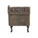 Beliani Chaise longue izquierdo Gamuza sintética NIMES Beliani Chaise longue izquierdo Gamuza sintética NIMES Marrón
