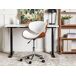 Beliani Silla de oficina ROTTERDAM Beliani Silla de oficina ROTTERDAM Blanco