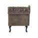 Beliani Chaise longue derecho Gamuza sintética NIMES Beliani Chaise longue derecho Gamuza sintética NIMES Marrón