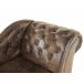 Beliani Chaise longue derecho Gamuza sintética NIMES Beliani Chaise longue derecho Gamuza sintética NIMES Marrón
