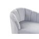 Beliani Chaise longue izquierdo Terciopelo ALLIER Beliani Chaise longue izquierdo Terciopelo ALLIER Gris Claro
