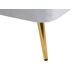 Beliani Chaise longue izquierdo Terciopelo ALLIER Beliani Chaise longue izquierdo Terciopelo ALLIER Gris Claro
