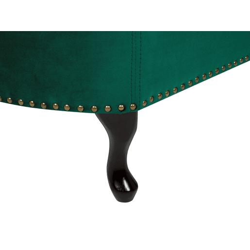 Chaise longue à direita NIMES Veludo Verde