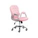Beliani Silla de oficina PRINCESS Beliani Silla de oficina PRINCESS Blanco