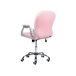 Beliani Silla de oficina PRINCESS Beliani Silla de oficina PRINCESS Blanco