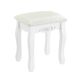 Juego de Tocador Limerick - Mesa de maquillaje con Espejo Juego de Tocador Limerick - Mesa de maquillaje con Espejo Blanco