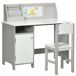 Muebles Infantile MDF, Madera de Pino HOMCOM Muebles Infantile MDF, Madera de Pino HOMCOM Gris