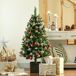Árbol de Navidad PP, Plástico, Acero HOMCOM, hogar - decoración Árbol de Navidad PP, Plástico, Acero HOMCOM, hogar - decoración Verde
