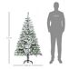 Árbol de Navidad Plástico, Acero HOMCOM, hogar - decoración Árbol de Navidad Plástico, Acero HOMCOM, hogar - decoración Verde