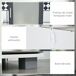 Armario de Baño MDF, Vidrio Templado kleankin Armario de Baño MDF, Vidrio Templado kleankin Gris