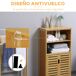 Armario de Baño Bambú kleankin, hogar - baño Armario de Baño Bambú kleankin, hogar - baño Marrón