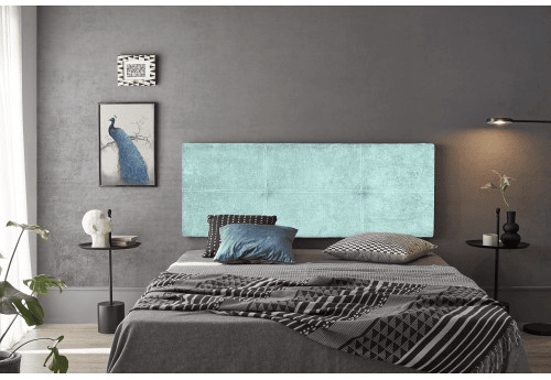 CABECEIRA DALIA NESTING TECIDO AQUA MARINA 90