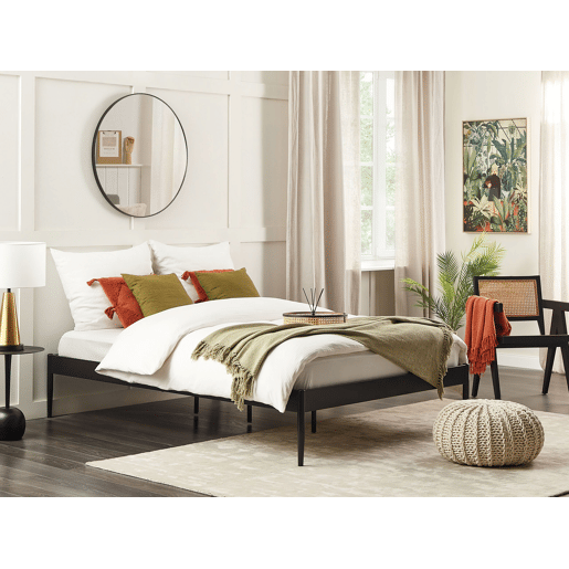 Beliani Cama Aço VAURS Beliani Cama Aço VAURS