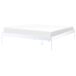 Beliani Cama Acero VAURS 187x206 Beliani Cama Acero VAURS 187x206 Blanco