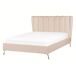 Beliani Cama Terciopelo MIRIBEL 167x218 Beliani Cama Terciopelo MIRIBEL 167x218 Beige