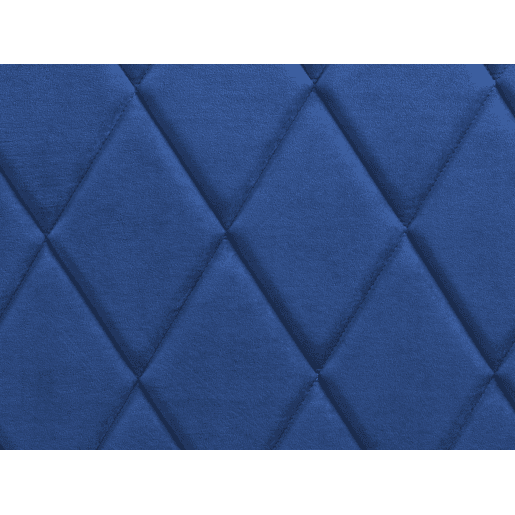 Cama baú Veludo ROCHEFORT 180 x 200 cm Azul marinho