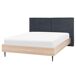 Beliani Cama Poliéster IZERNORE 187x215 Beliani Cama Poliéster IZERNORE 187x215 Gris Oscuro