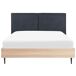 Beliani Cama Poliéster IZERNORE 187x215 Beliani Cama Poliéster IZERNORE 187x215 Gris Oscuro