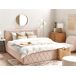 Beliani Cama con almacenaje Terciopelo ROCHEFORT 170x214 Beliani Cama con almacenaje Terciopelo ROCHEFORT 170x214 Beige