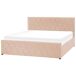 Beliani Cama con almacenaje Terciopelo ROCHEFORT 170x214 Beliani Cama con almacenaje Terciopelo ROCHEFORT 170x214 Beige