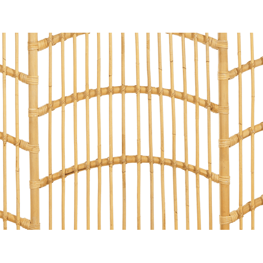 Cama Rattan DOMEYROT 140 x 200 cm Castanho claro
