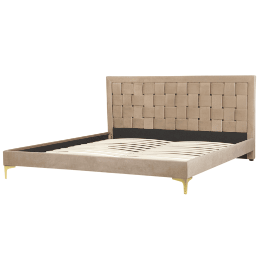 Beliani Cama Veludo LIMOUX