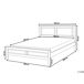 Beliani Cama Madera de pino OLIVET 189x208 Beliani Cama Madera de pino OLIVET 189x208 Blanco