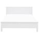 Beliani Cama Madera de pino OLIVET 189x208 Beliani Cama Madera de pino OLIVET 189x208 Blanco
