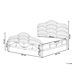 Beliani Cama Ratán DOMEYROT 187x207 Beliani Cama Ratán DOMEYROT 187x207 Marrón