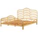 Beliani Cama Ratán DOMEYROT 187x207 Beliani Cama Ratán DOMEYROT 187x207 Marrón