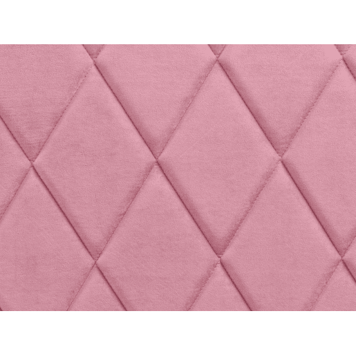 Cama baú Veludo ROCHEFORT 160 x 200 cm Rosa
