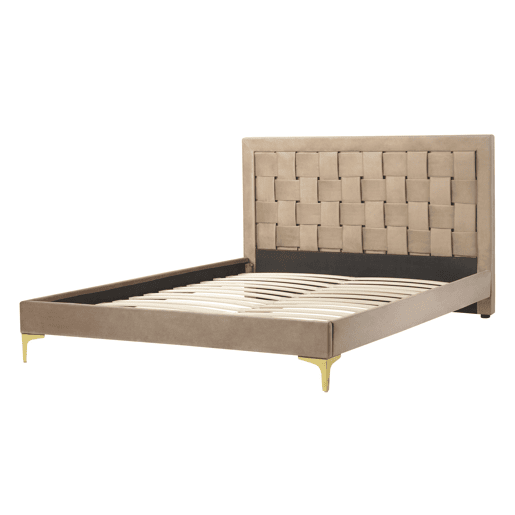 Beliani Cama Veludo LIMOUX