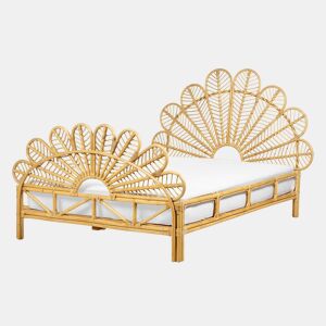 Beliani Cama Rattanvime FLORENTINE