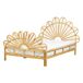 Beliani Cama Ratán FLORENTINE 147x207 Beliani Cama Ratán FLORENTINE 147x207 Marrón