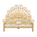 Beliani Cama Ratán FLORENTINE 147x207 Beliani Cama Ratán FLORENTINE 147x207 Marrón