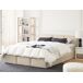 Beliani Cama con almacenaje Terciopelo BOUSSE 171x219 Beliani Cama con almacenaje Terciopelo BOUSSE 171x219 Beige